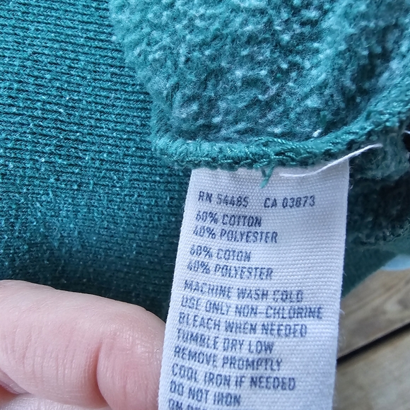 American Eagle Outfitters Women's Green Hoodie - Picture 4 of 5